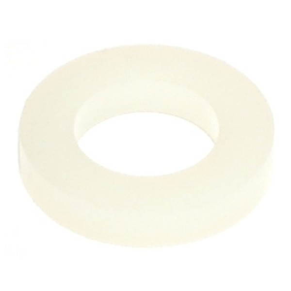 Midwest Fastener Flat Washer, For Screw Size 3/8" , Nylon 25 PK 70188